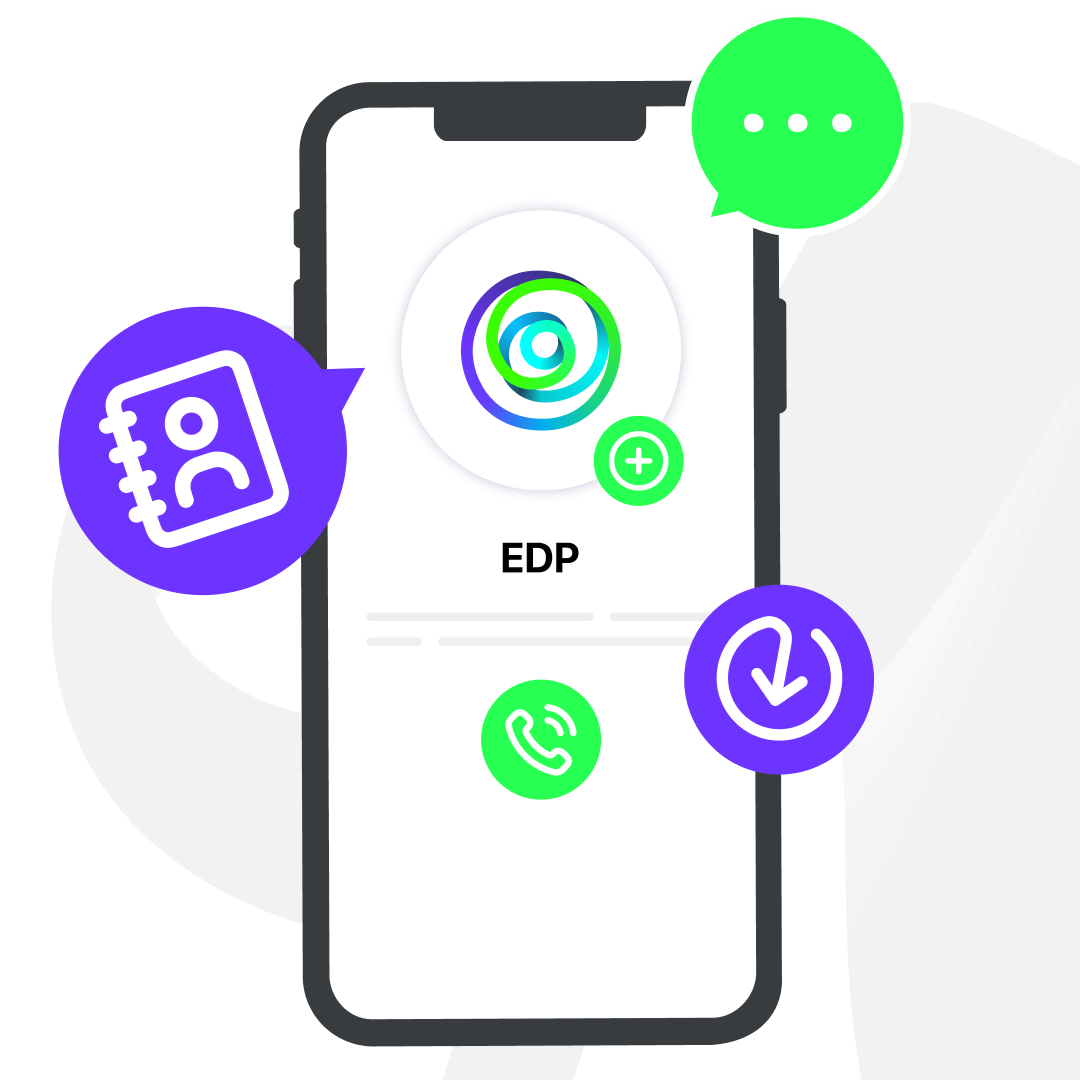 Añade el contacto de EDP a tu agenda