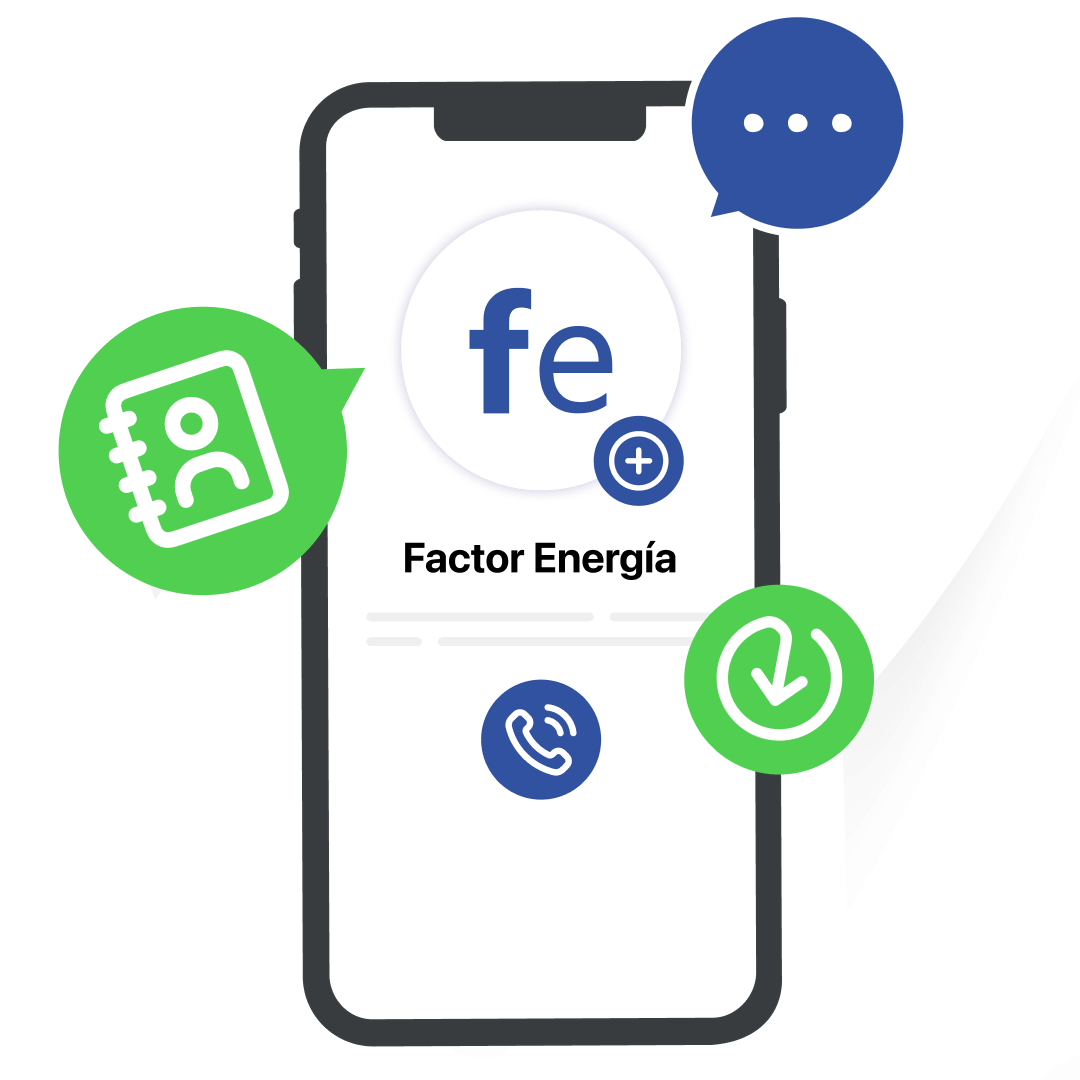 Añade el contacto de Factor Energía a tu agenda