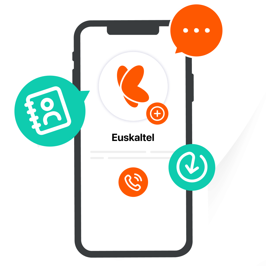 Añade el contacto de Euskaltel a tu agenda