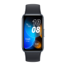 Reloj inteligente estrecho con la correa negra, icono del smartwatch Huawei Band 8.