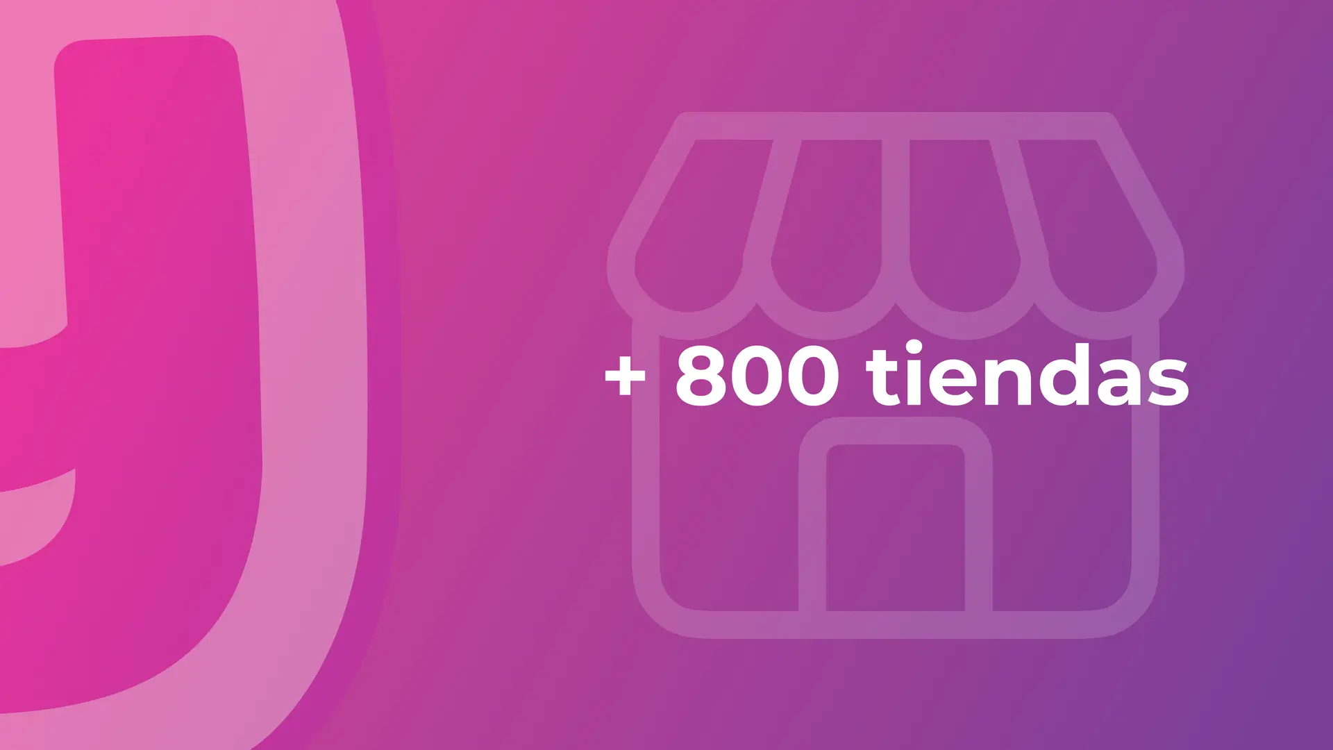 Detalle del número de tiendas de Yoigo que hay en España. Detalle del número de tiendas de Yoigo que hay en España.