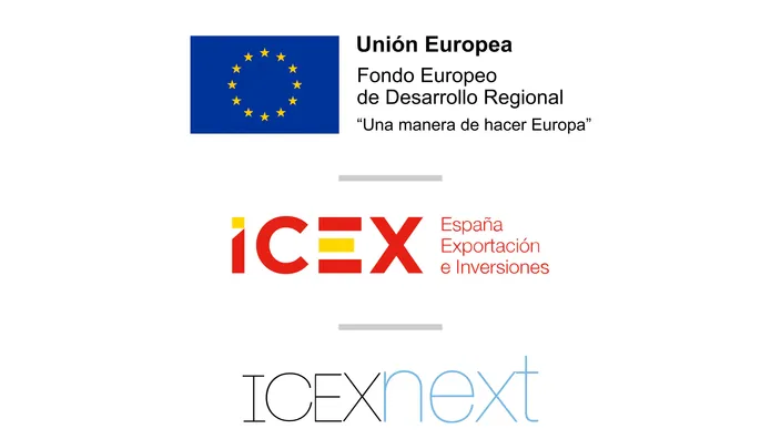 Logotipos: Unión Europea, Fondo Europeo de Desarrollo Regional, Una manera de hacer Europa, y Red.es