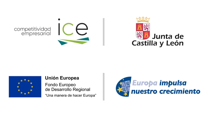 Logotipos: Unión Europea, Fondo Europeo de Desarrollo Regional, Una manera de hacer Europa, y Red.es