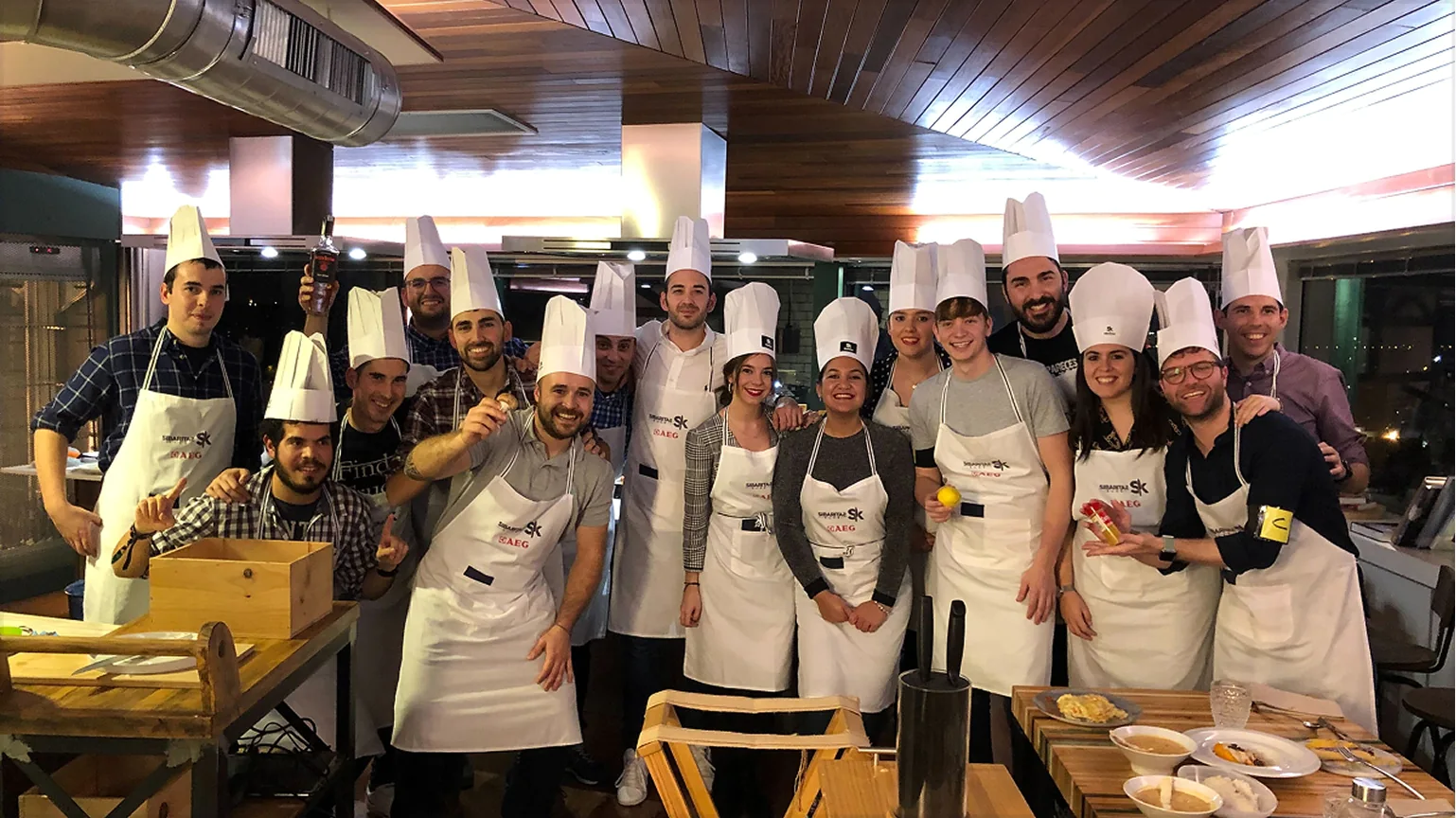 Equipo de Roams en evento masterchef