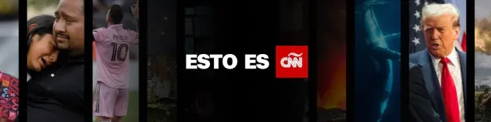 Banner publicitario de la cadena CNN con imágenes de noticias y deportes para ver televisión informativa en streaming.