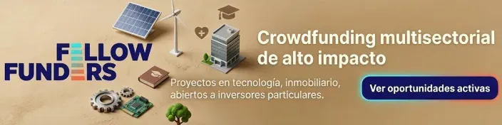 Fellow Funders: crowdfunding multisectorial de alto impacto en tecnología, inmobiliario y más para inversores particulares.