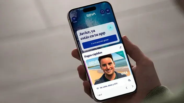 Aplicacion movil de BBVA