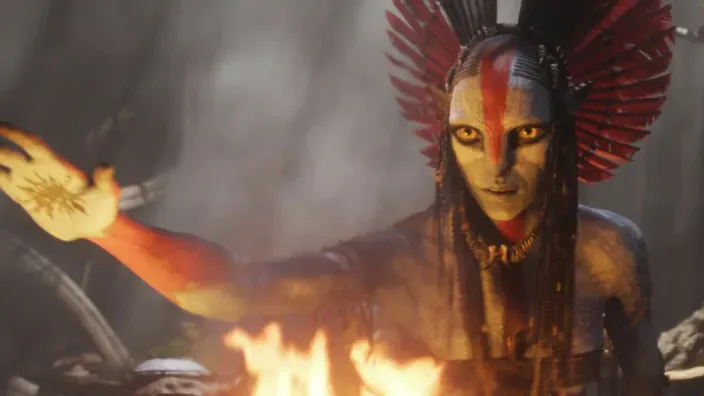 Escena de la película Avatar: Fuego y Cenizas.