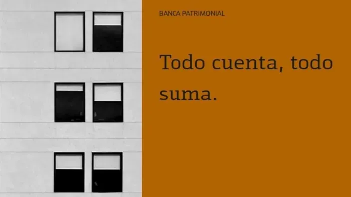 Imagen corporativa de Bankinter Banca Patrimonial con el mensaje Todo cuenta, todo suma.