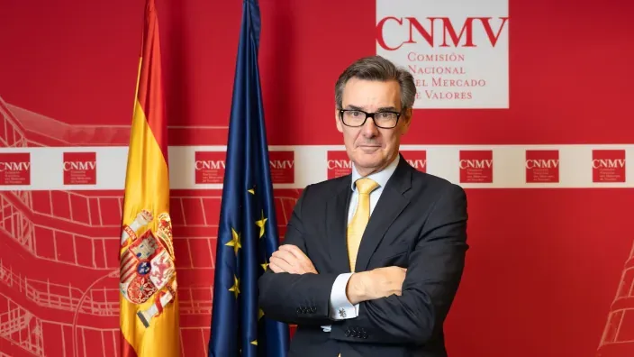 Carlos San Basilio, presidente de la CNMV.