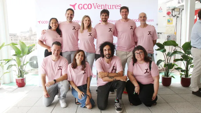 Foto de grupo del equipo de GCO Ventures, la división de corporate venturing de GCO (Grupo Catalana Occidente).