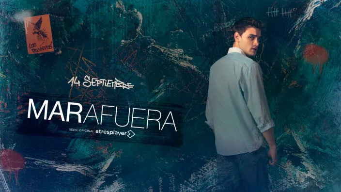 Póster promocional de Mar Afuera, la nueva serie original de Atresplayer, que se estrena el 14 de septiembre.