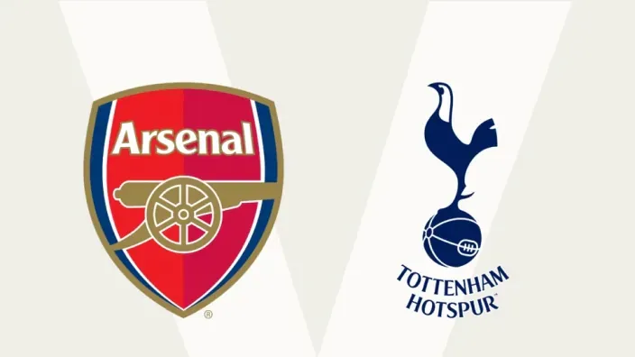 Escudos del Arsenal y Tottenham Hotspur.