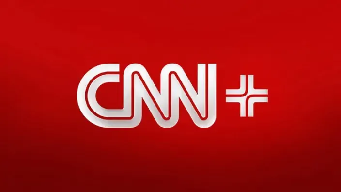Logo del canal de noticias CNN+, la plataforma de streaming de la cadena de televisión CNN.