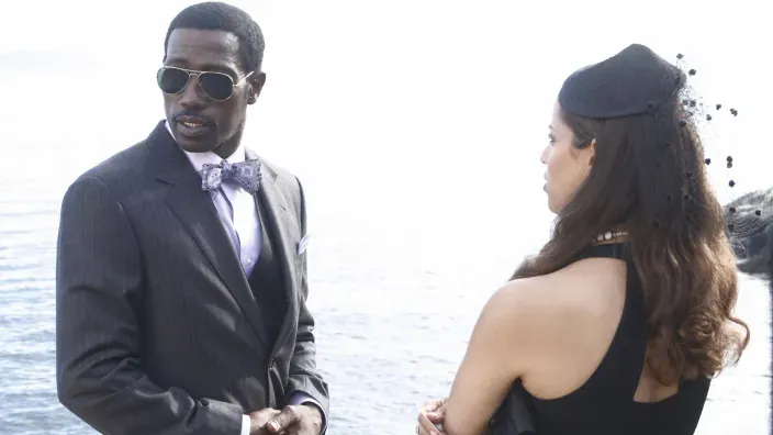 Wesley Snipes en una escena de la película El arte de la guerra 2.