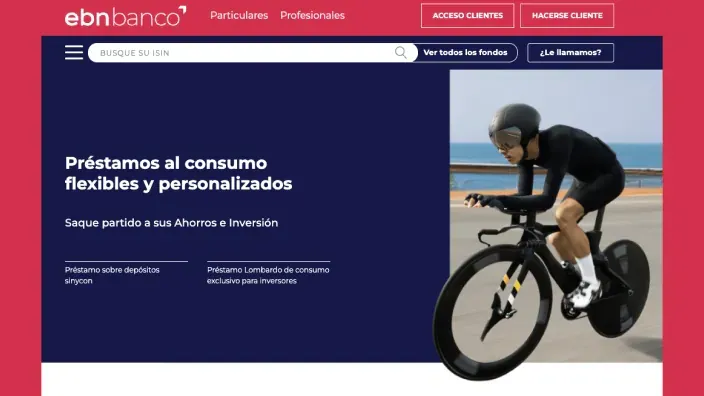 Préstamos al consumo de EBN Banco: opciones flexibles para ahorradores e inversores con crédito Lombardo.