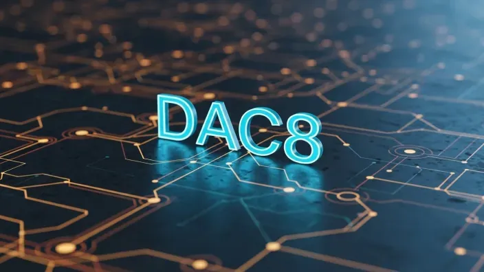 Concepto de la directiva europea DAC8 sobre la fiscalidad de criptoactivos.