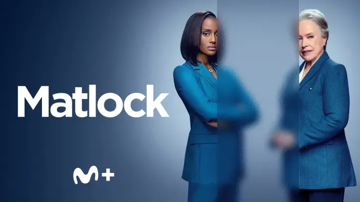Cartel de la serie de drama legal Matlock de Movistar Plus+