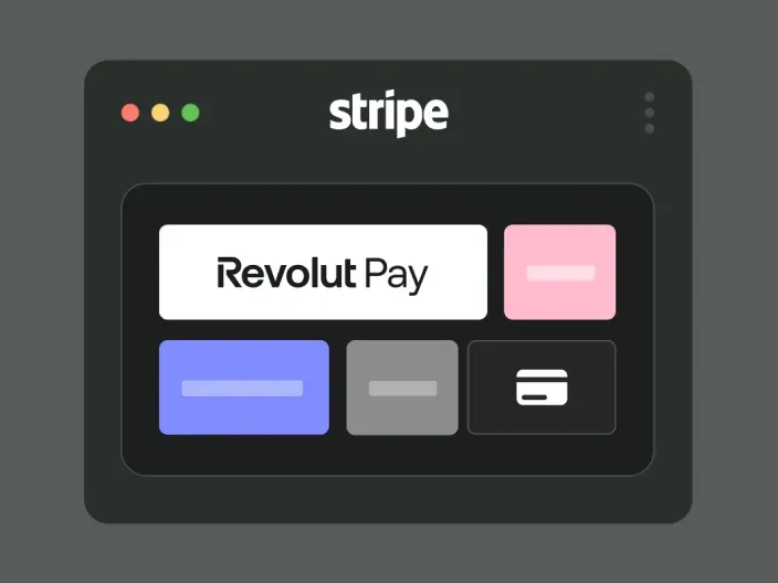 Ilustración sobre el servicio de pago Revolut Pay.