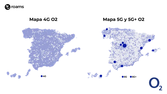 Mapa de cobertura O2