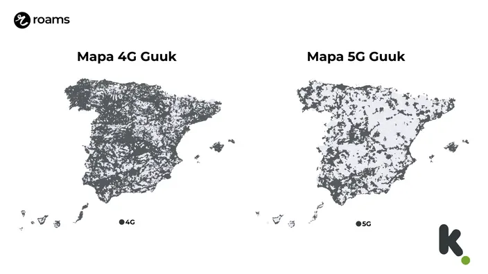Mapa de cobertura Guuk