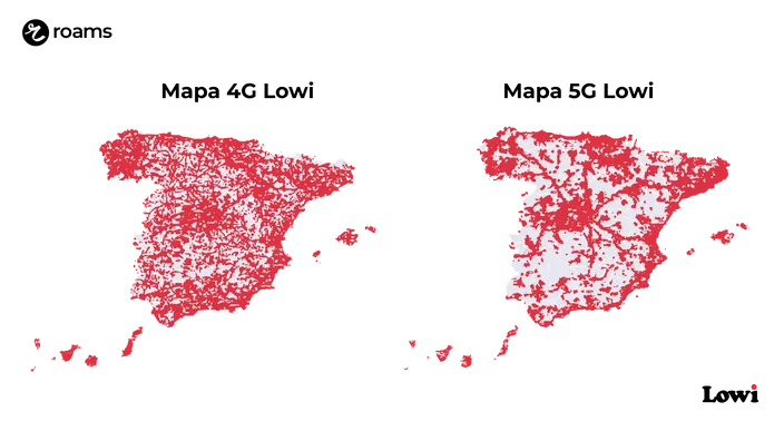 Mapa de cobertura Lowi