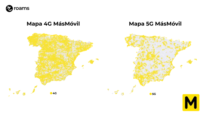 Mapa de cobertura MásMóvil