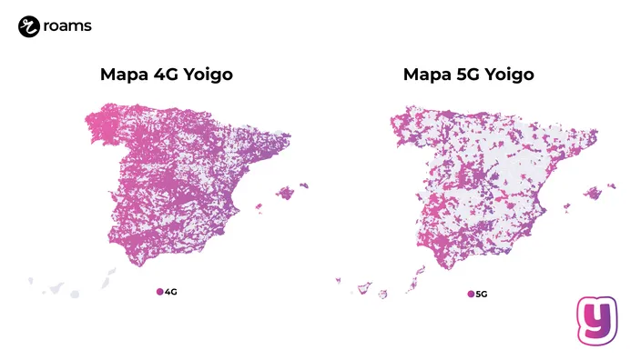 Mapa 5de cobertura Yoigo