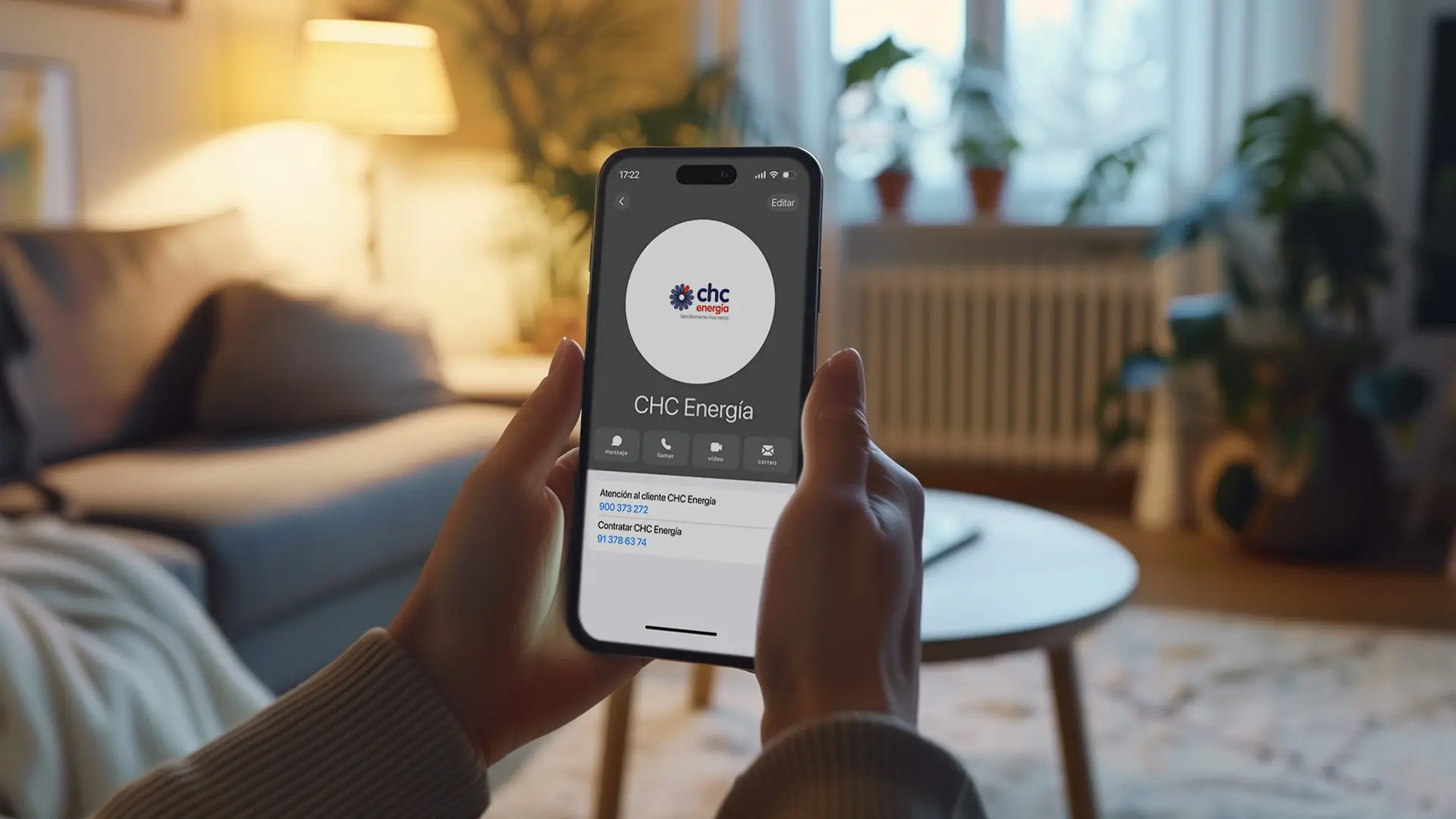 Móvil con el contacto de CHC Energía con el número de atención al cliente 900 373 272 y el de contratar 91 378 63 74. Móvil con el contacto de CHC Energía con el número de atención al cliente 900 373 272 y el de contratar 91 378 63 74.