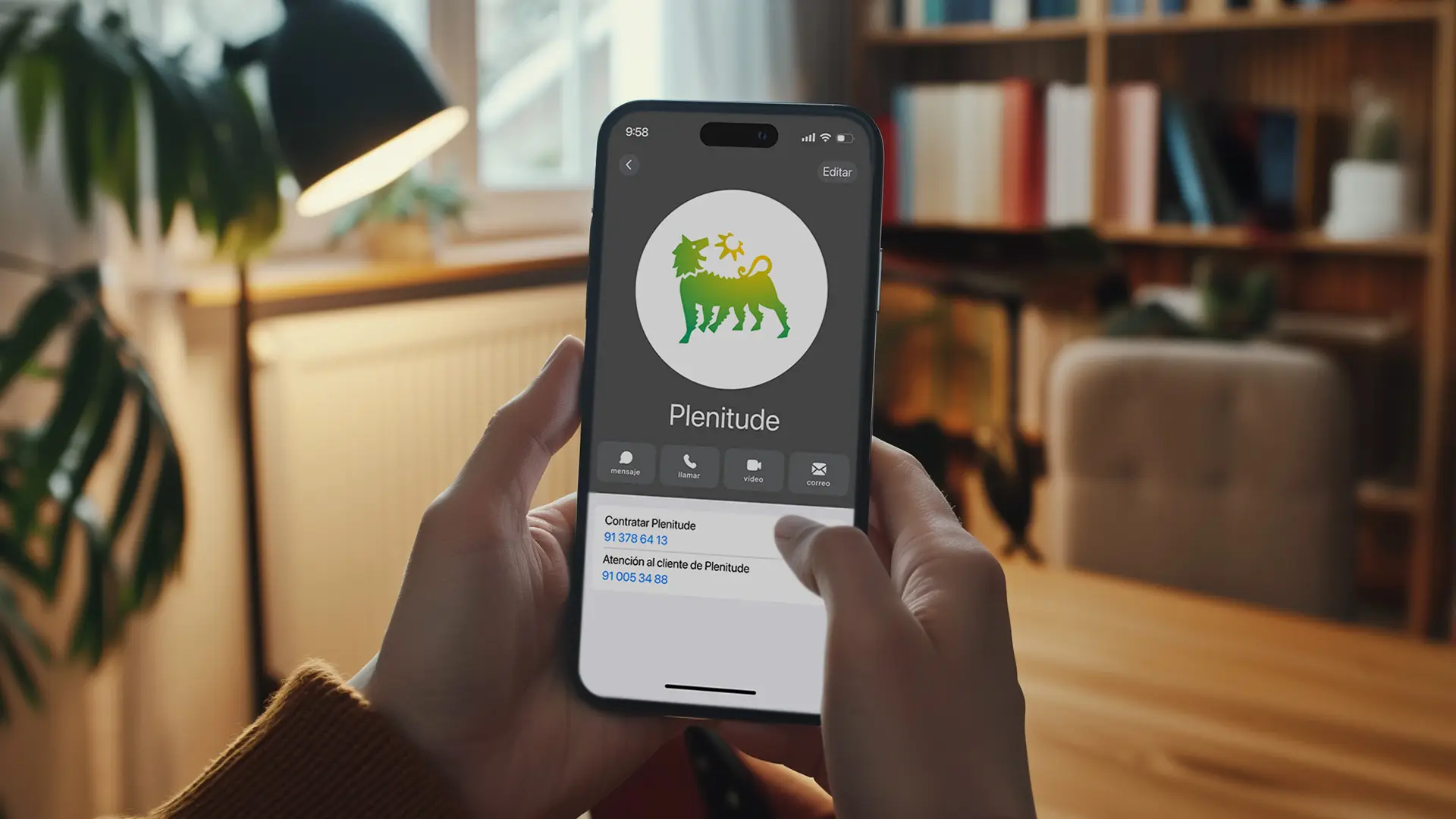 Contacto de Plenitude con el número de atención al cliente 91 005 34 88 y el de contratación 91 378 64 13. Contacto de Plenitude con el número de atención al cliente 91 005 34 88 y el de contratación 91 378 64 13.