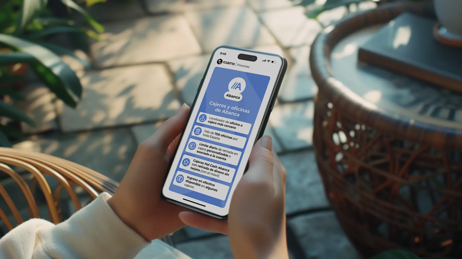 Detalles de los cajeros y oficinas de Abanca, como por ejemplo el servicio de localización de sucursales. Detalles de los cajeros y oficinas de Abanca, como por ejemplo el servicio de localización de sucursales.