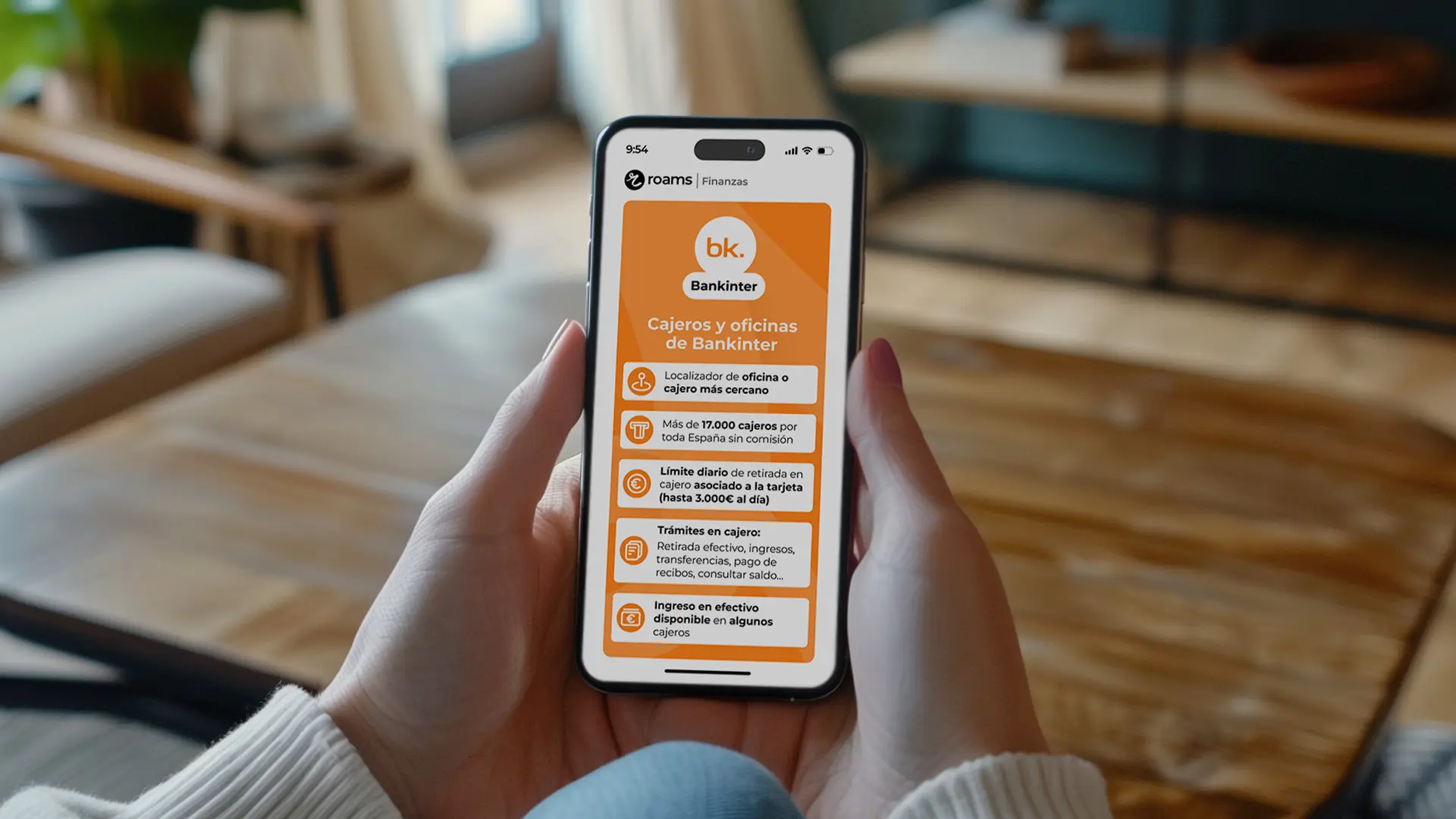 Detalles de los cajeros y oficinas de Bankinter, como el límite diario de retirada de efectivo. Detalles de los cajeros y oficinas de Bankinter, como el límite diario de retirada de efectivo.