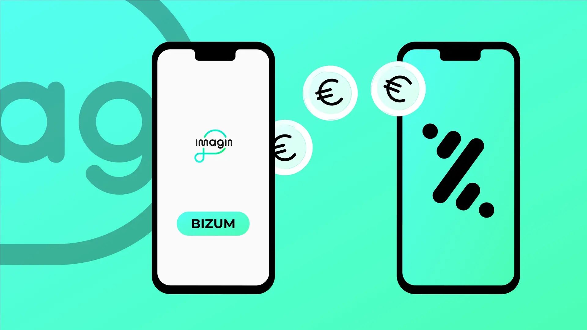 Bizum, método de pago instantáneo desde el móvil del que dispone la entidad financiera Imaginbank.