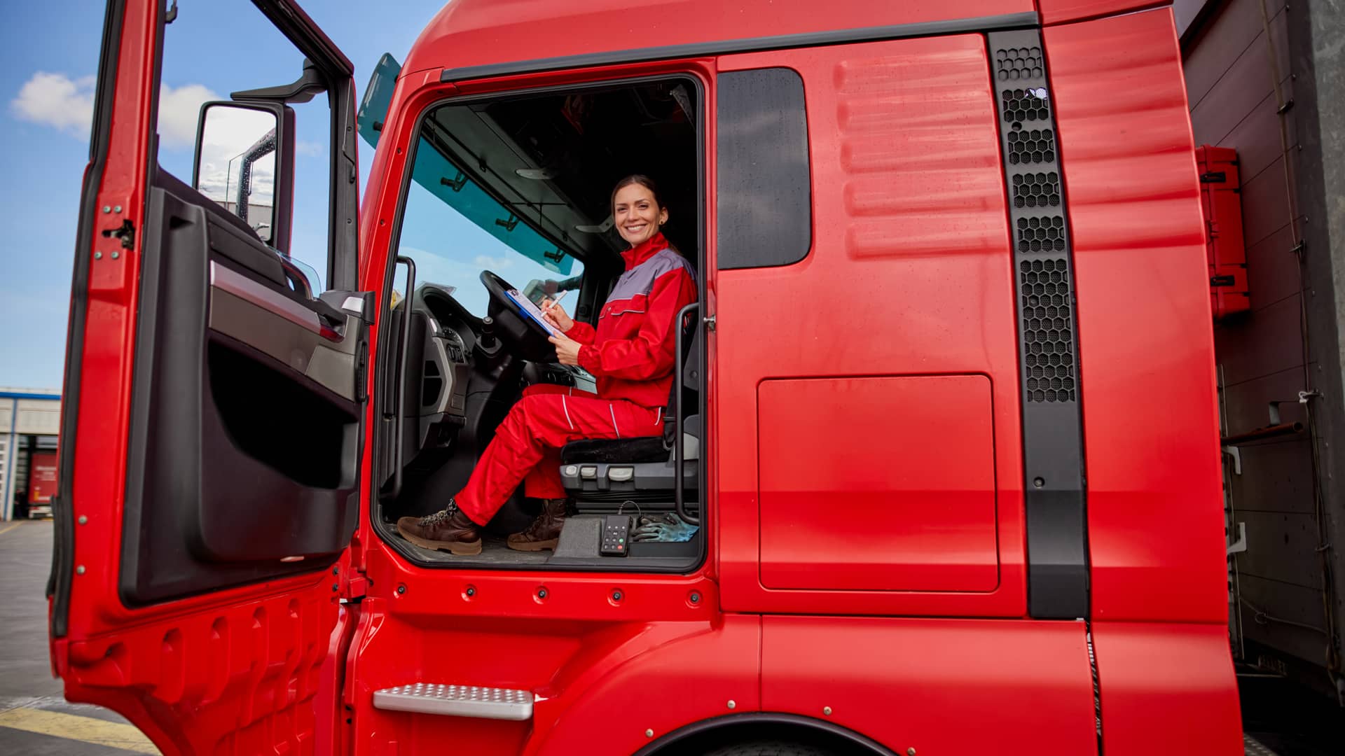 seguro-camion enlazado imagen