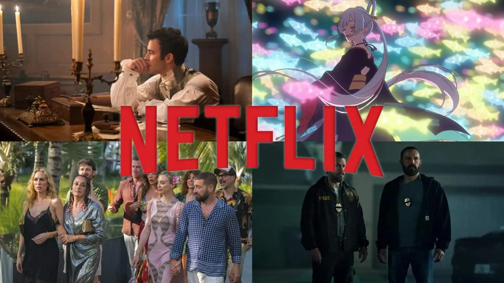 Estrenos de Netflix en enero de 2026: la lista definitiva de películas y series Montaje con varias series y películas destacadas de Netflix, con el logotipo de Netflix en el centro.