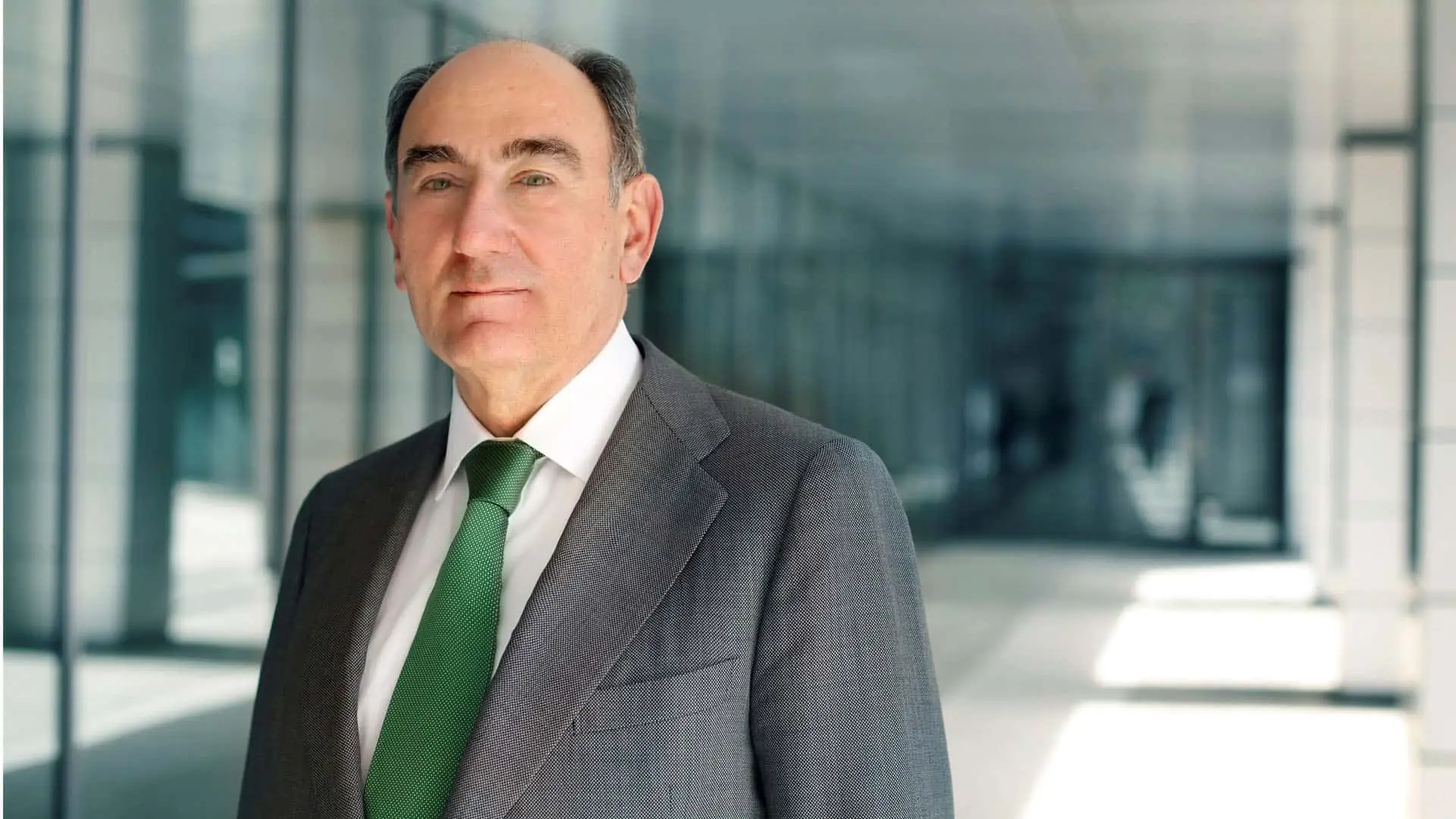Ignacio Sánchez Galán, presidente de Iberdrola, en la sede de la compañía.