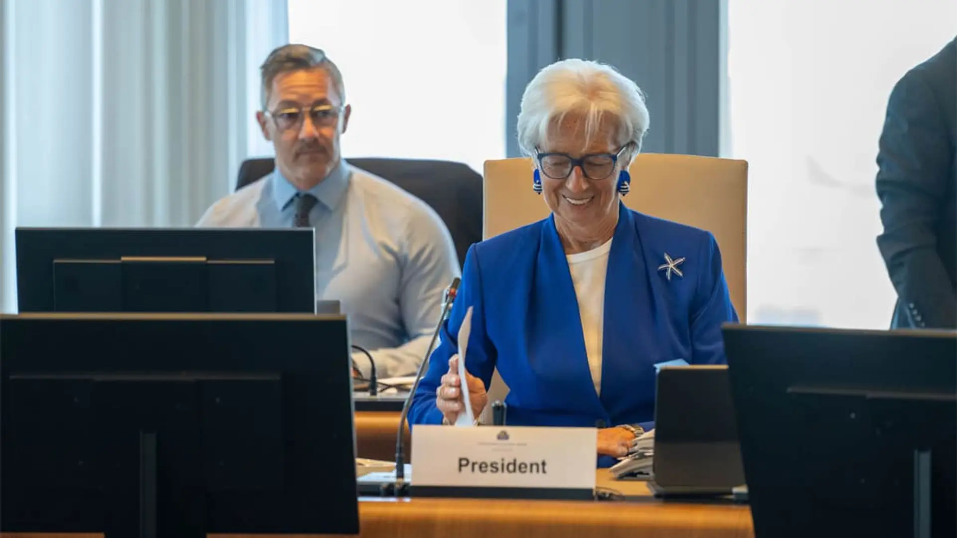 El BCE sube tipos y el euríbor casi no se mueve: por qué tu hipoteca no debería encarecerse Christine Lagarde, presidenta del Banco Central Europeo, en reunión ejecutiva.