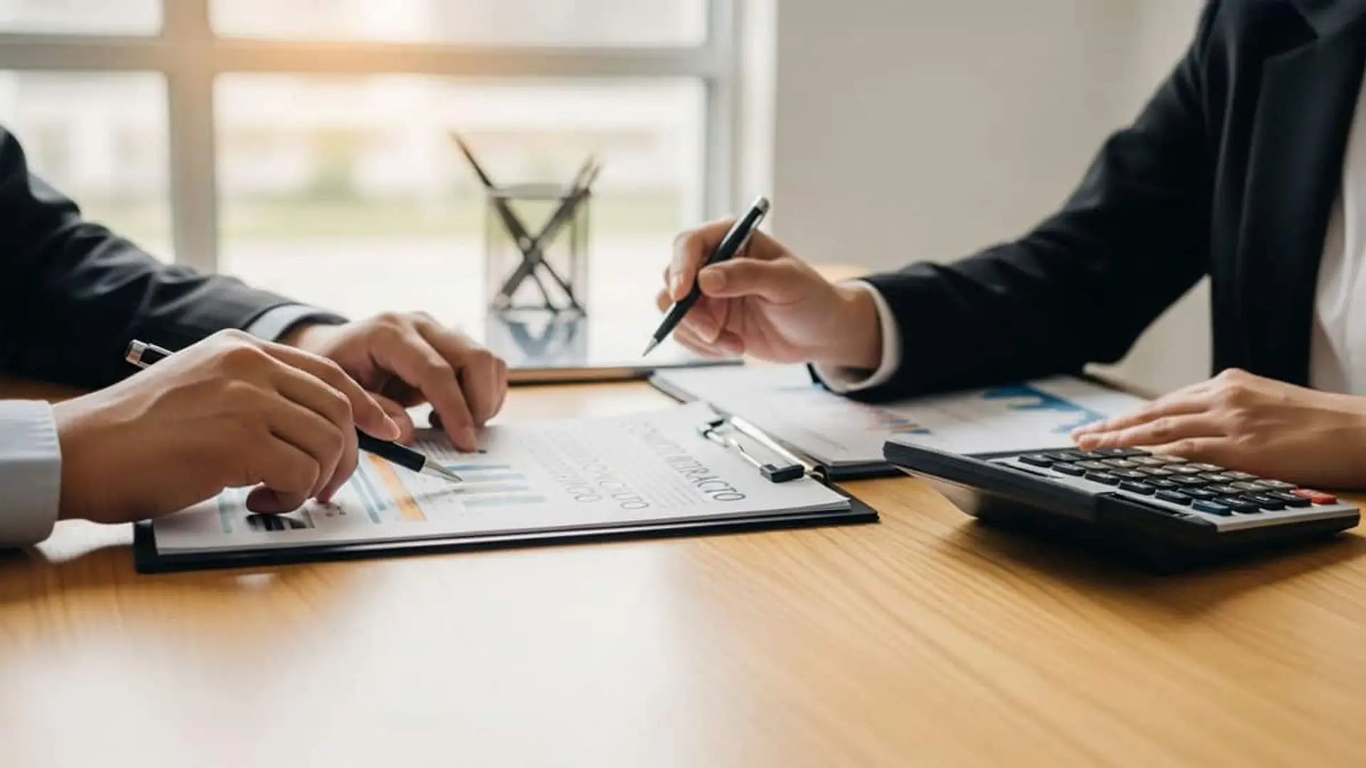 Aviso a la bancaseguros: tiene que agilizar el reembolso de primas de seguros vinculados a préstamos Profesionales del sector financiero revisan informes y contratos sobre la evolución del negocio bancaseguros.