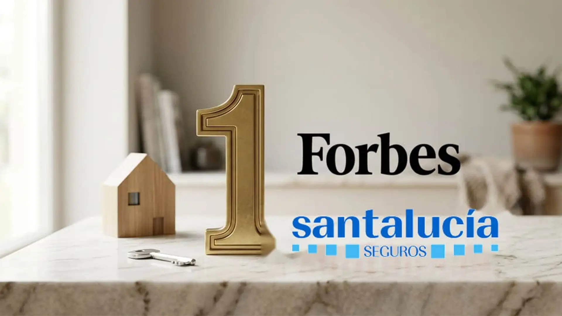 Forbes preguntó a 45.000 clientes cuál era la mejor aseguradora de hogar en España: esto dijeron Santalucía, reconocida por Forbes como mejor aseguradora de hogar, junto a casa y llave