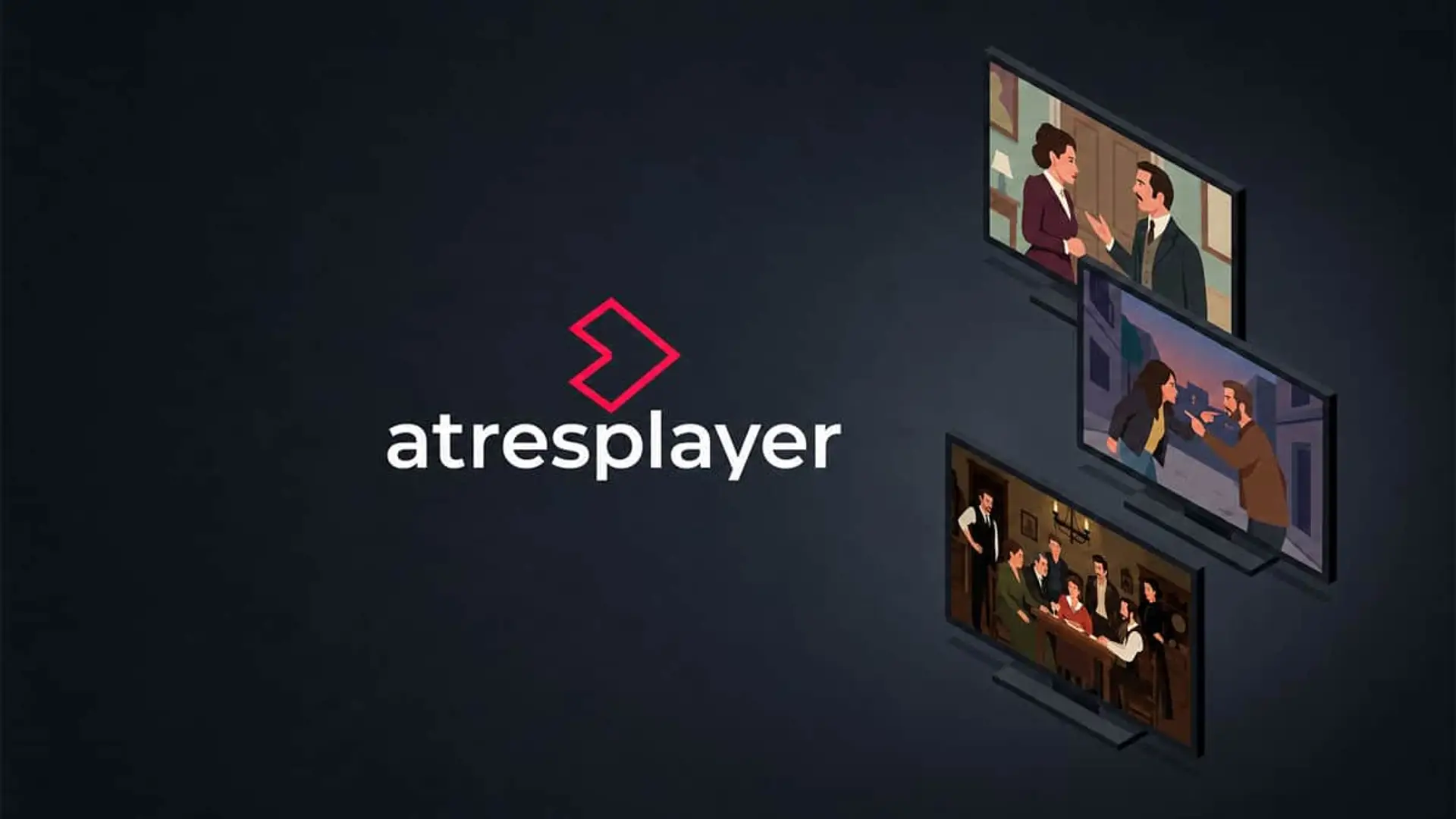 Atresplayer regala dos meses de suscripción, pero solo si cumples esta condición Logo de Atresplayer junto a pantallas con escenas de series y películas