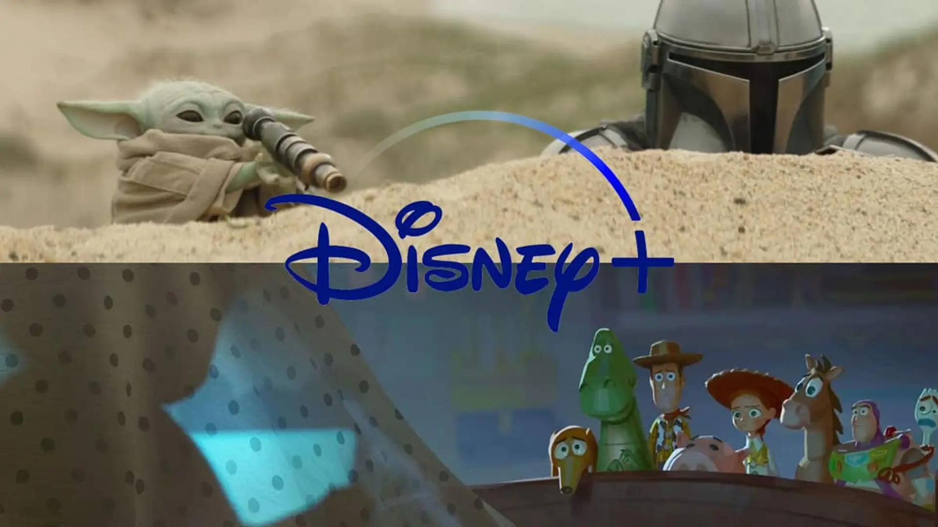 Disney+ suma 21 estrenos en septiembre, con Toy Story 5 y The Mandalorian and Grogu a la cabeza Montaje de Disney+ con Grogu y The Mandalorian junto a personajes de Toy Story