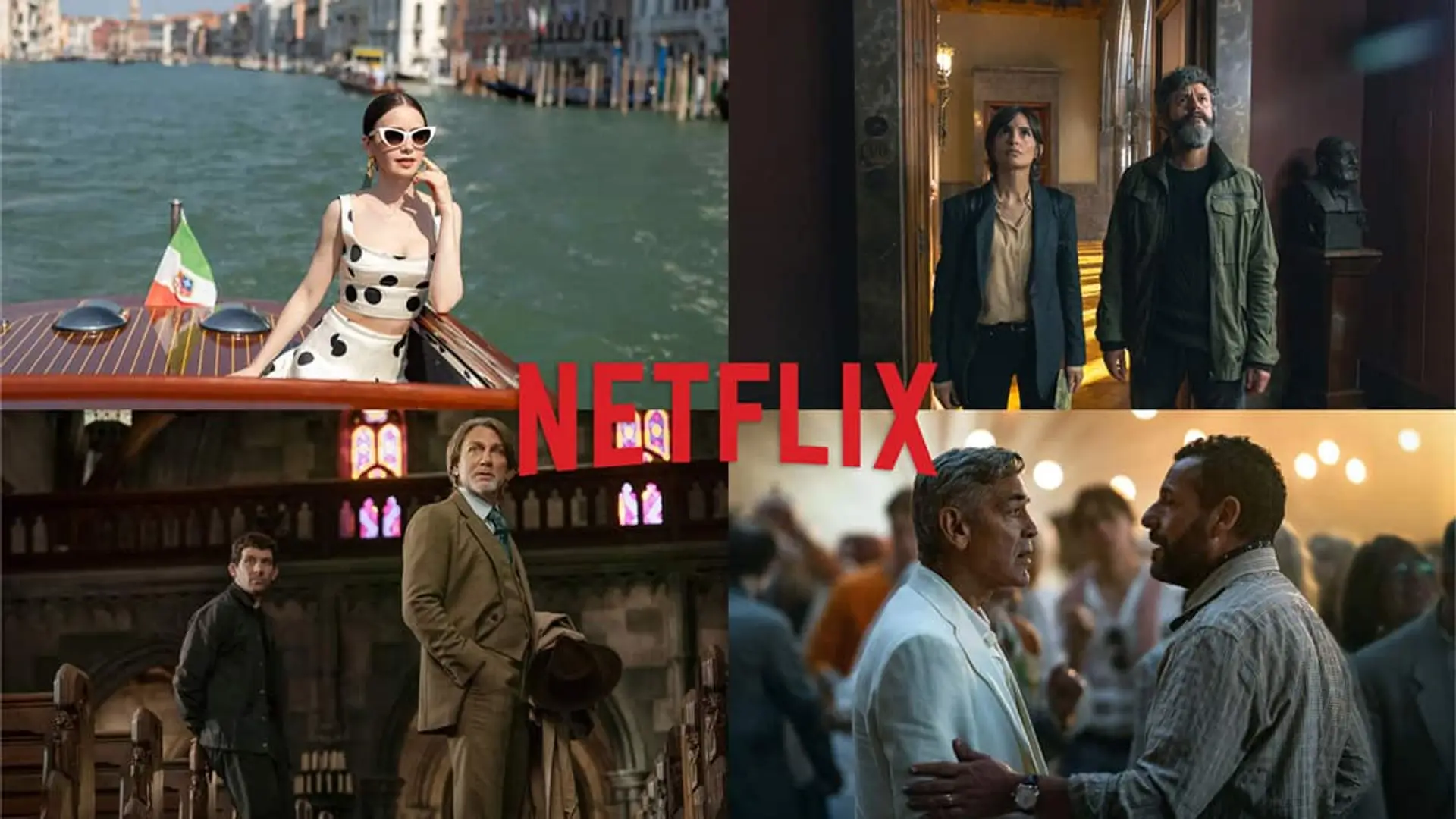 Estrenos de Netflix en diciembre: adiós a 2025 con 7 imprescindibles (y un regreso muy esperado) Montaje de escenas de los estrenos de Netflix en diciembre, con imágenes de nuevas series y películas destacadas.