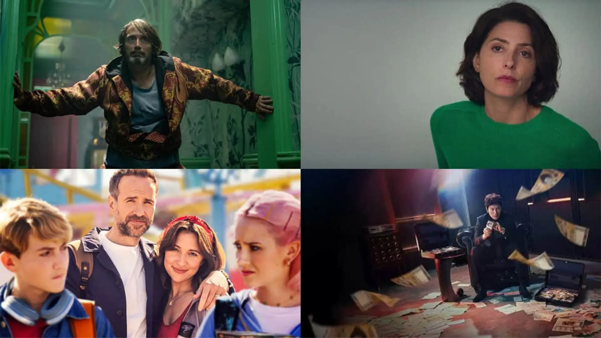 Estrenos en Netflix, HBO Max, Prime Video, Movistar Plus y Disney+ el fin de semana del 10 al 12 de julio Collage con los estrenos Atrapando a un monstruo (Prime Video), Ciclos (Apple TV), Amarga Navidad (Movistar Plus) y El capo del bloque (Netflix).