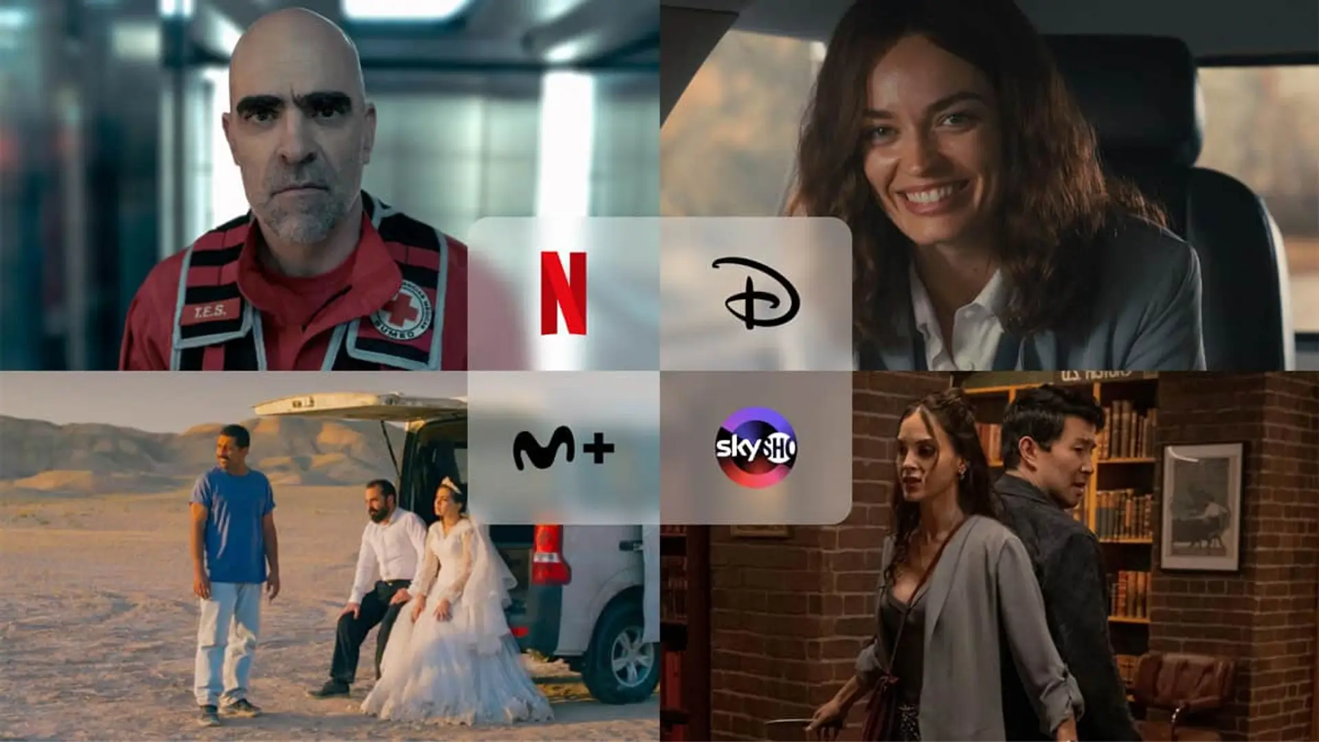 Estrenos en Netflix, HBO Max, Disney+, Prime Video y Movistar Plus+ del 2 al 8 de febrero Collage con los estrenos Salvador (Netflix), Ella McCay (Disney+), The Copenhagen Test (SkyShowtime) y Un simple accidente (Movistar Plus+).