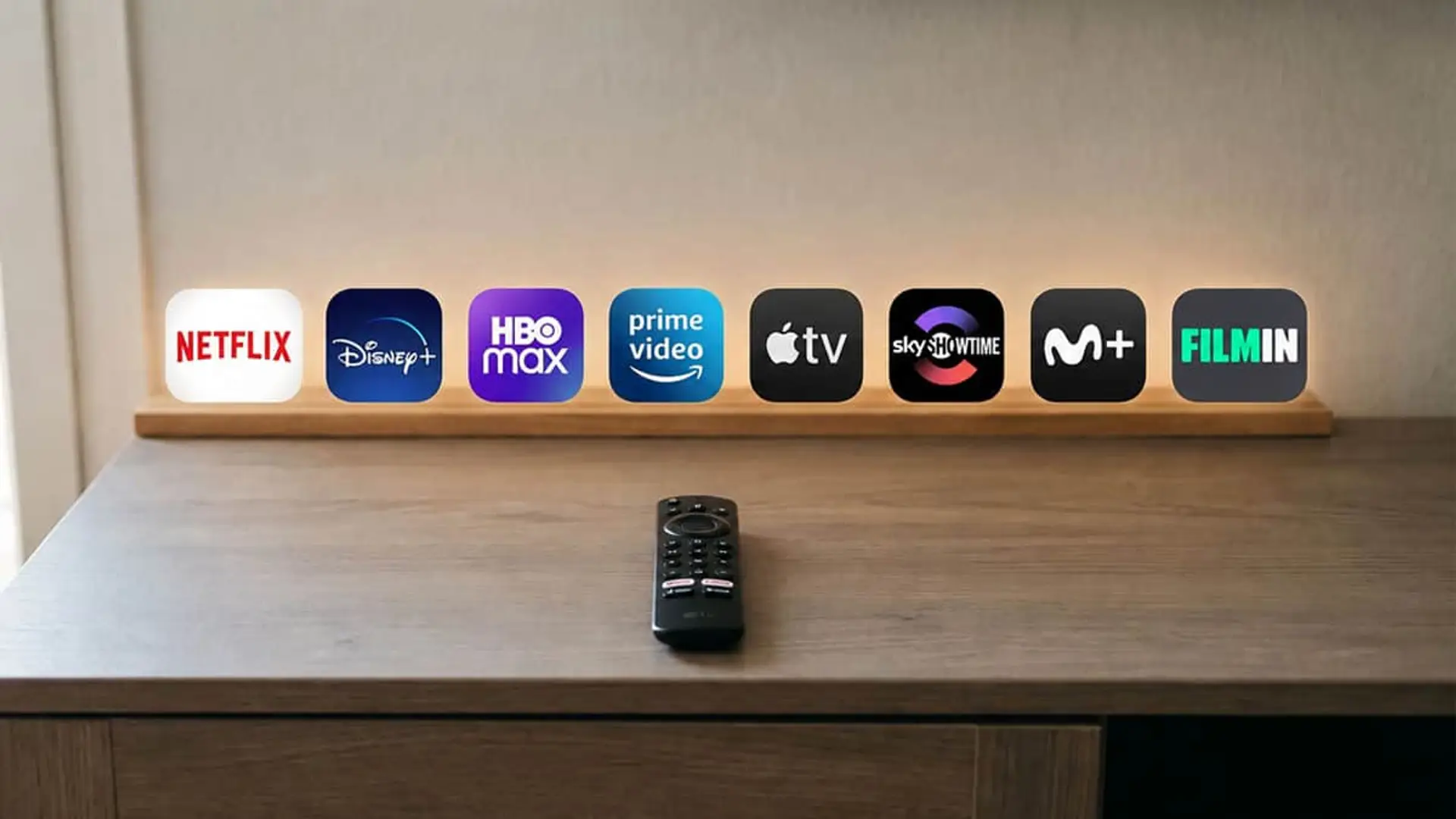 GTA 6, Hamnet y El drama: los estrenos de Netflix, Disney+, HBO Max, Prime Video y más que llegan esta semana Mando de televisión frente a los logos de Netflix, Disney+, HBO Max, Prime Video, Apple TV, SkyShowtime, Movistar Plus y Filmin.