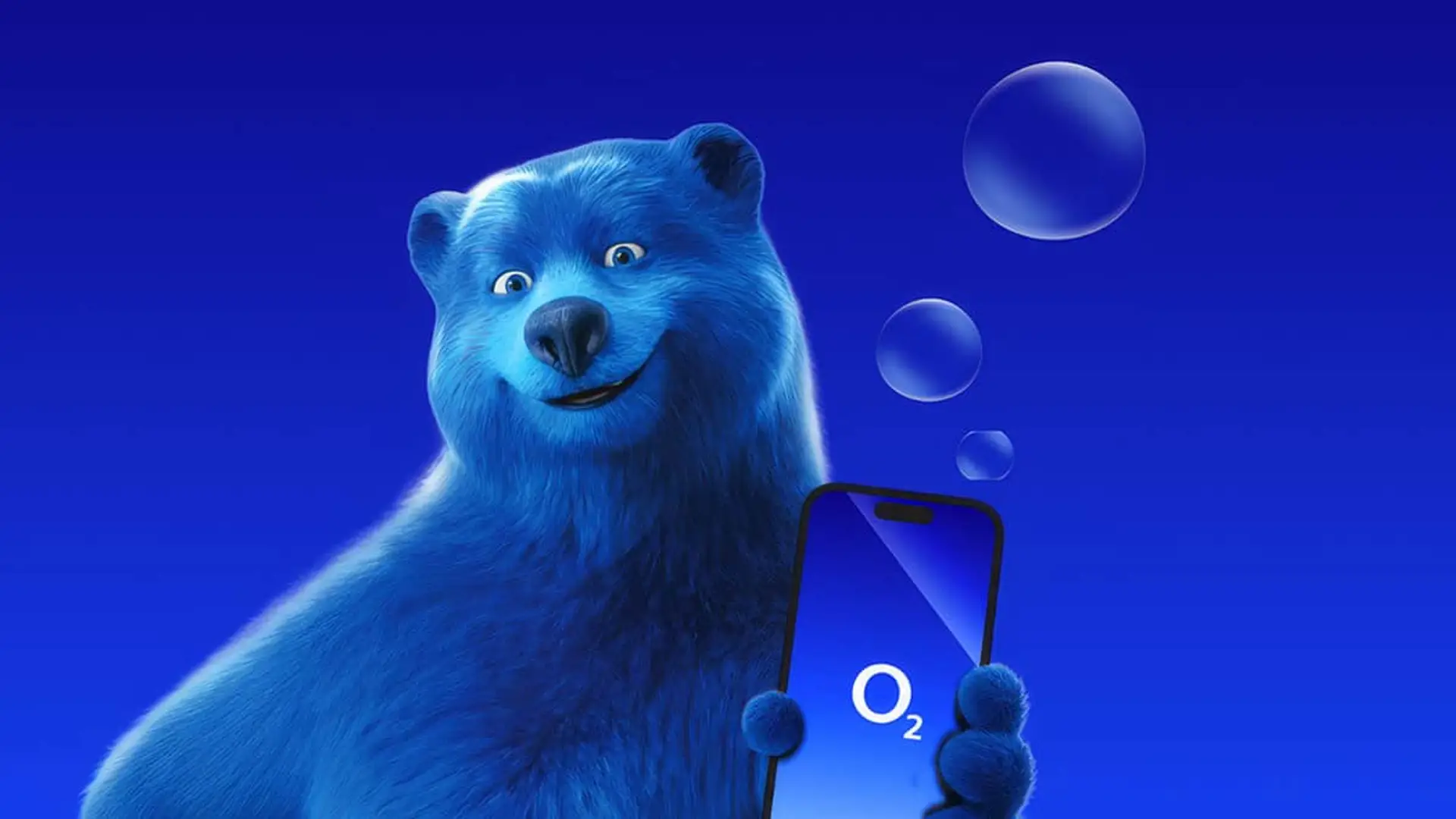 O2 ya ofrece móviles por 0€ como último ataque a DIGI, pero presta atención a esta letra pequeña La mascota de O2, un oso azul, sostiene un smartphone. Contratar las mejores tarifas de fibra y móvil sin complicaciones.