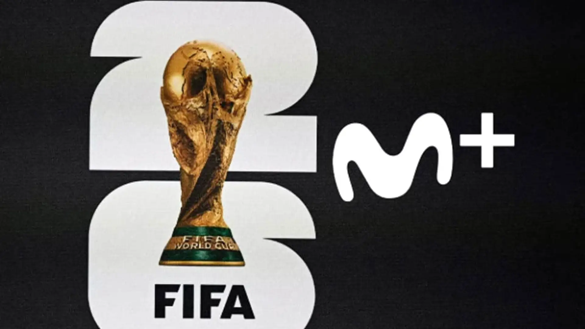 Movistar pone precio al Mundial 2026: estos son los paquetes que necesitas para verlo al completo Trofeo de la Copa del Mundo de la FIFA 2026 junto al logotipo de Movistar Plus+ para ver el fútbol en streaming.