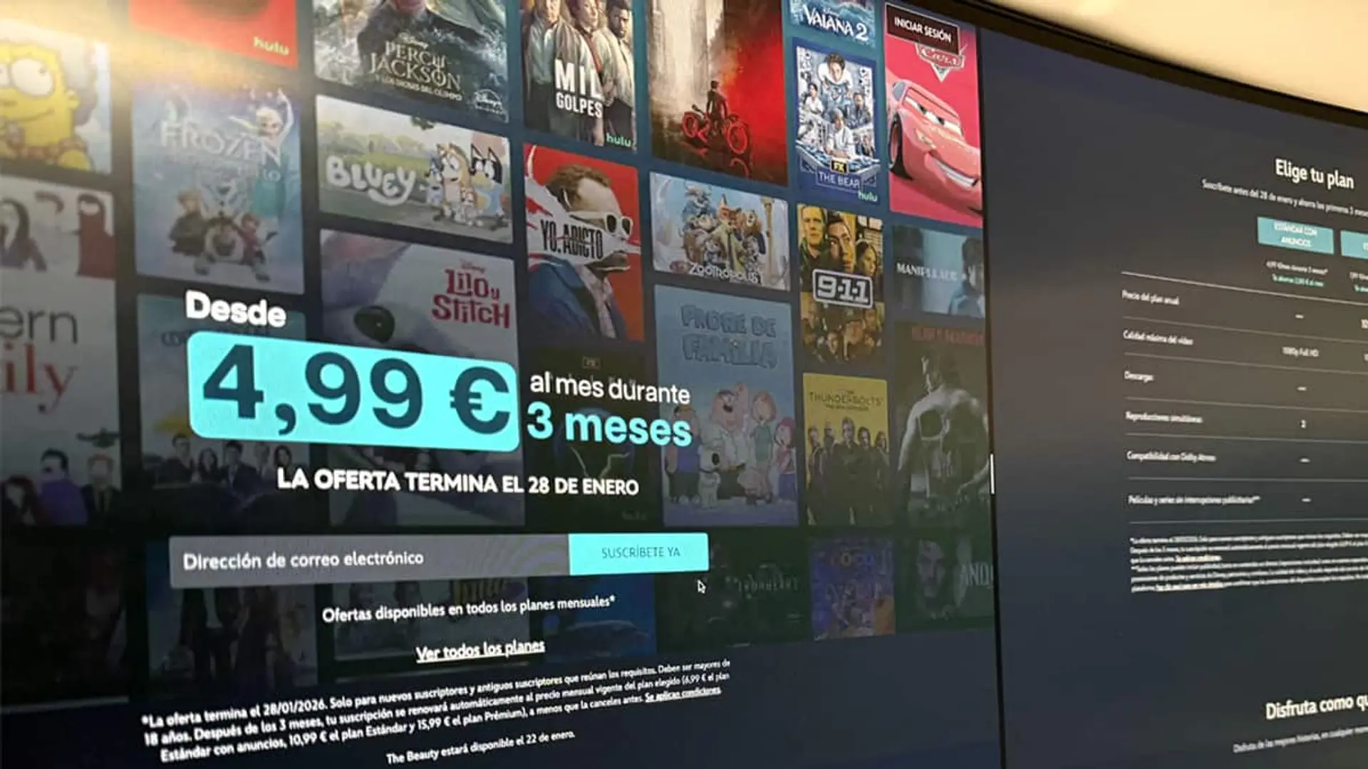 Disney+ lanza una oferta agresiva por tiempo limitado para que aproveches los estrenos de Marvel y FX Oferta de suscripción a plataforma de streaming desde 4,99 euros al mes durante tres meses