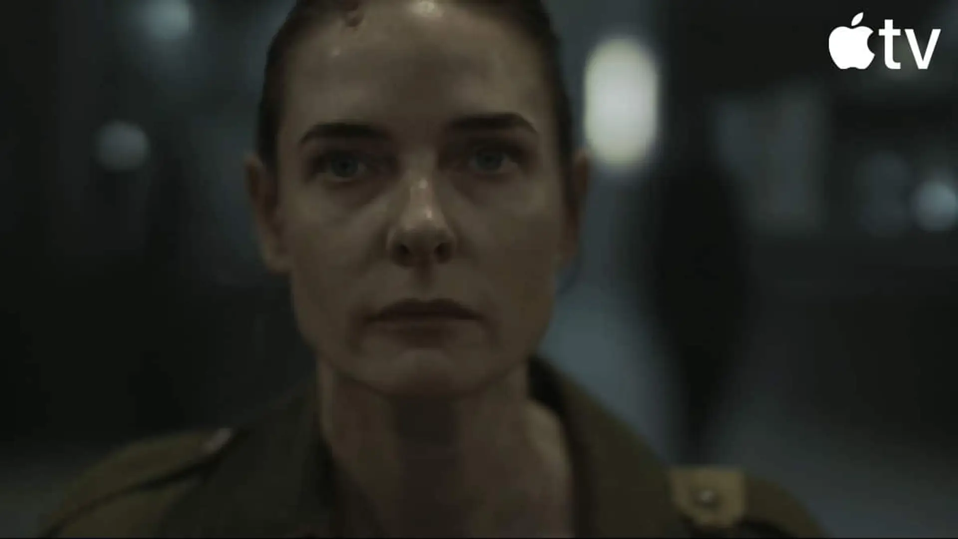 Rebecca Ferguson en una escena de la serie Silo de Apple TV