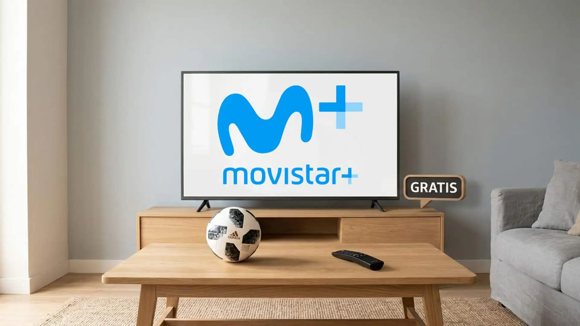 Movistar Plus regala La Mesías completa, la primera temporada de Hierro y toda una jornada de fútbol gratis Televisión con Movistar Plus+ gratis junto a un balón de fútbol y un mando a distancia